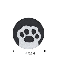HKM-757075 Double-Sided Cat Scratching Board for Claw Maintenance - 42cm Diameter, Eco-Friendly Cardboard