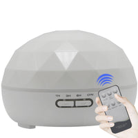HKM-502291 Ultrasonic Aroma Diffuser with Colorful Night Light and Remote Control, 300ML Capacity, 30ML/H Output, Quiet Operation