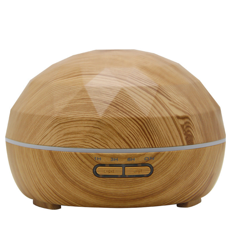 HKM-502291 Ultrasonic Aroma Diffuser with Colorful Night Light and Remote Control, 300ML Capacity, 30ML/H Output, Quiet Operation