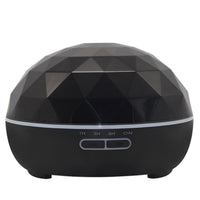 HKM-502291 Ultrasonic Aroma Diffuser with Colorful Night Light and Remote Control, 300ML Capacity, 30ML/H Output, Quiet Operation