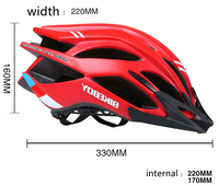 HKM-299667 All-in-One Bicycle Helmet for Men and Women, Safety Gear for Cycling and Outdoor Activities