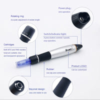 HKM-751059 Rechargeable Electric Microneedle Device with Adjustable Depth and Speed