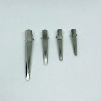 HKM-739539 Silver Metal Side Clip - 4.5 cm Durable Electroplated Design