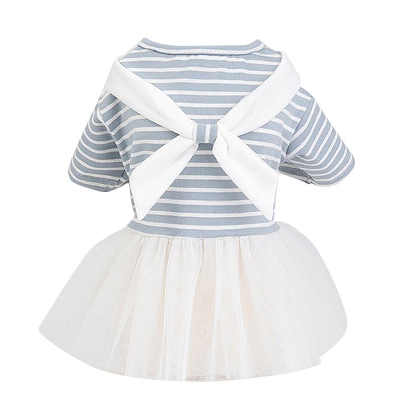 HKM-655891 Cotton White Bow Tie Skirt for Baby - Available in Yellow/Light Blue, Sizes XS to XL