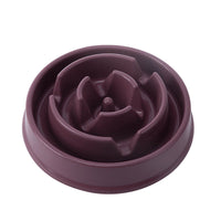HKM-985299 Anti-Slip, Anti-Flip Dog Bowl in Multiple Colors - Durable Plastic Pet Tableware