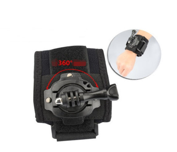 KTX-594451 360° Swivel Wrist Strap for GoPro and Sports Cameras - Adjustable All-Round Fixed Arm Band