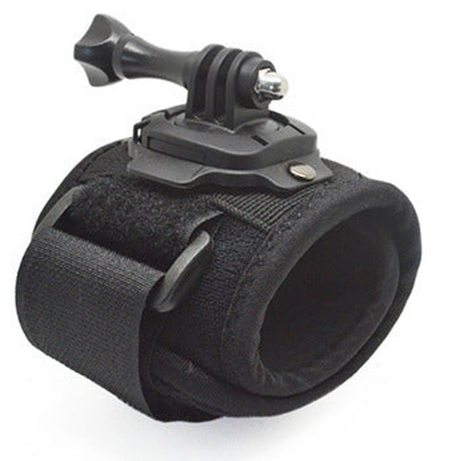 KTX-594451 360° Swivel Wrist Strap for GoPro and Sports Cameras - Adjustable All-Round Fixed Arm Band