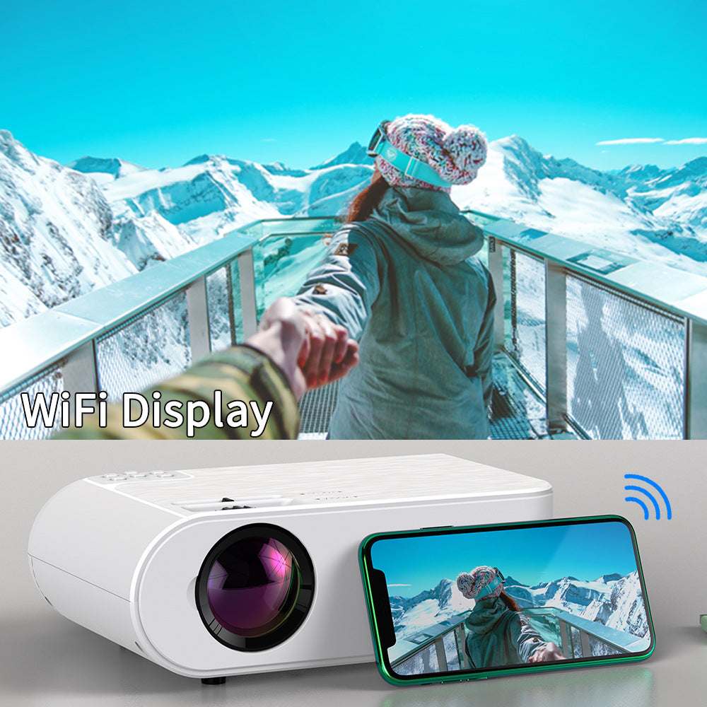 KTX-752147 720p Portable Smart Projector P62 for Home and Office Use - Compact HD Projection with Versatile Color Options