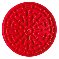 HKM-180755 Suction Cup Silicone Licking Mat for Dogs - Slow Feeding Plate in Various Colors