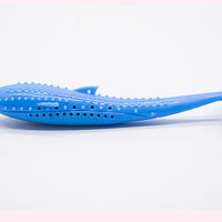 HKM-708243 Silicone Catnip Fish Toy for Cats - Durable Teeth Cleaning & Molar Design in Blue, Pink, White, Yellow