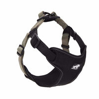 HKM-416595 Comfortable Dog Leash and Collar Set - Oxford Cloth with Breathable Mesh, Adjustable S, M, L Sizes
