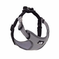 HKM-416595 Comfortable Dog Leash and Collar Set - Oxford Cloth with Breathable Mesh, Adjustable S, M, L Sizes