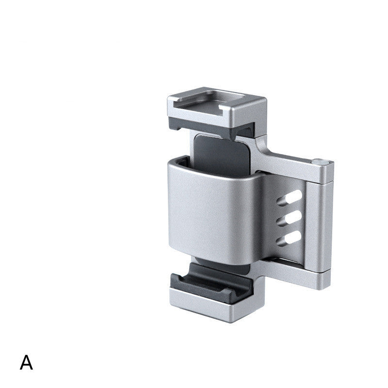 KTX-970707 Dual Cold Boots Expandable Metal Clip for Osmo Pocket 2 with Tripod Connection