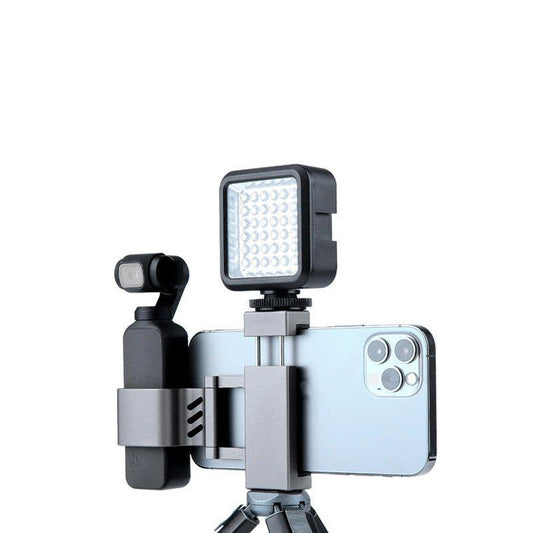 KTX-970707 Dual Cold Boots Expandable Metal Clip for Osmo Pocket 2 with Tripod Connection