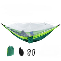 HKM-848659 Outdoor Mesh Anti-Mosquito Hammock with Anti-Rollover Design