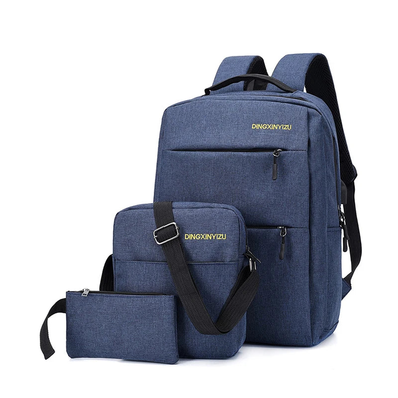 KTX-050899 15.6 Inch USB Charging Laptop Backpack with Fashionable Design and Multiple Compartments