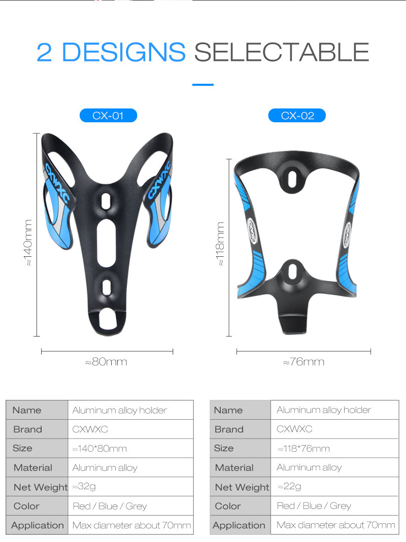 HKM-722195 Lightweight Bicycle Bottle Cage for Secure Water Bottle Holders