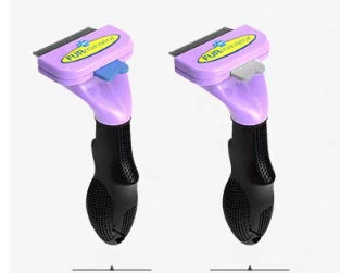 HKM-230227 Pet Cat Combing Brush for Easy Grooming and Floating Hair Removal