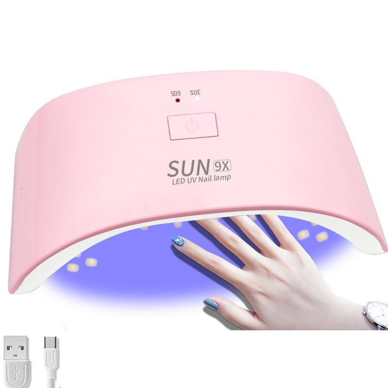 HKM-992531 Dual Light Source UV/LED Nail Lamp for Quick Drying Phototherapy – Suitable for All Skin Types