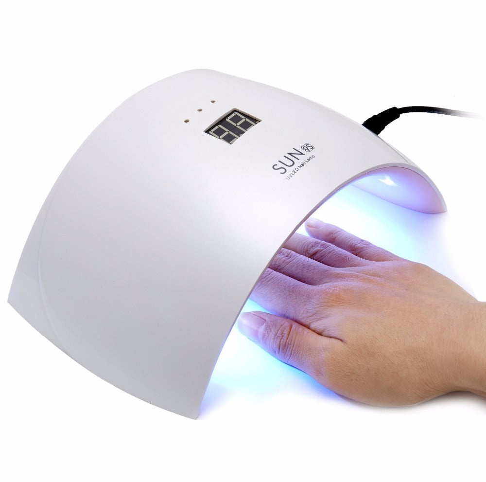 HKM-992531 Dual Light Source UV/LED Nail Lamp for Quick Drying Phototherapy – Suitable for All Skin Types