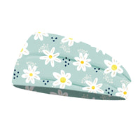 HKM-767699 Breathable Wide Brim Yoga Headband for Women - Soft Polyester Fiber Hairband