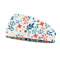 HKM-767699 Breathable Wide Brim Yoga Headband for Women - Soft Polyester Fiber Hairband