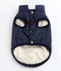 HKM-111827 Warm and Waterproof Outdoor Dog Clothing for Autumn and Winter, Polyester Material, Unisex
