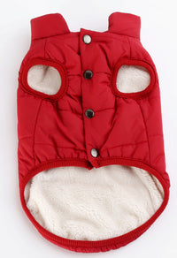 HKM-111827 Warm and Waterproof Outdoor Dog Clothing for Autumn and Winter, Polyester Material, Unisex