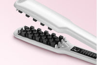 HKM-401491 Hair Fluffy Splint - Tourmaline Ceramic Hair Straightener for Wet and Dry Styling, 150W, 5 Temperature Settings
