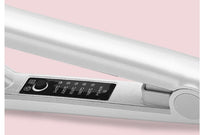 HKM-401491 Hair Fluffy Splint - Tourmaline Ceramic Hair Straightener for Wet and Dry Styling, 150W, 5 Temperature Settings