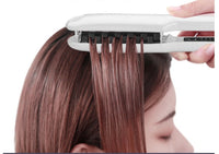 HKM-401491 Hair Fluffy Splint - Tourmaline Ceramic Hair Straightener for Wet and Dry Styling, 150W, 5 Temperature Settings