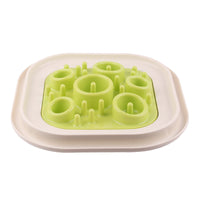 HKM-945619 Snail-Shaped Slow Feed Dog Bowl for Healthy Eating and Obesity Prevention