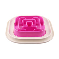HKM-945619 Snail-Shaped Slow Feed Dog Bowl for Healthy Eating and Obesity Prevention