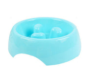 HKM-945619 Snail-Shaped Slow Feed Dog Bowl for Healthy Eating and Obesity Prevention