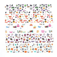 HKM-252371 Halloween Starry Sky Nail Stickers - 20 x 4 cm Decorative Accent
