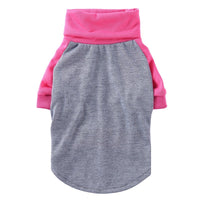 HKM-253779 Striped Turtleneck Pullover Pet Sweatshirt for Dogs in Multiple Sizes