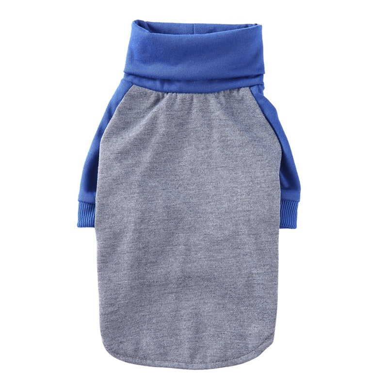 HKM-253779 Striped Turtleneck Pullover Pet Sweatshirt for Dogs in Multiple Sizes