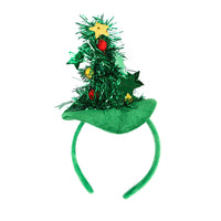 HKM-383699 Pet Headdress Halloween Headband - Flannel, Sequin, Small Ball - Available in Black, Yellow, Green