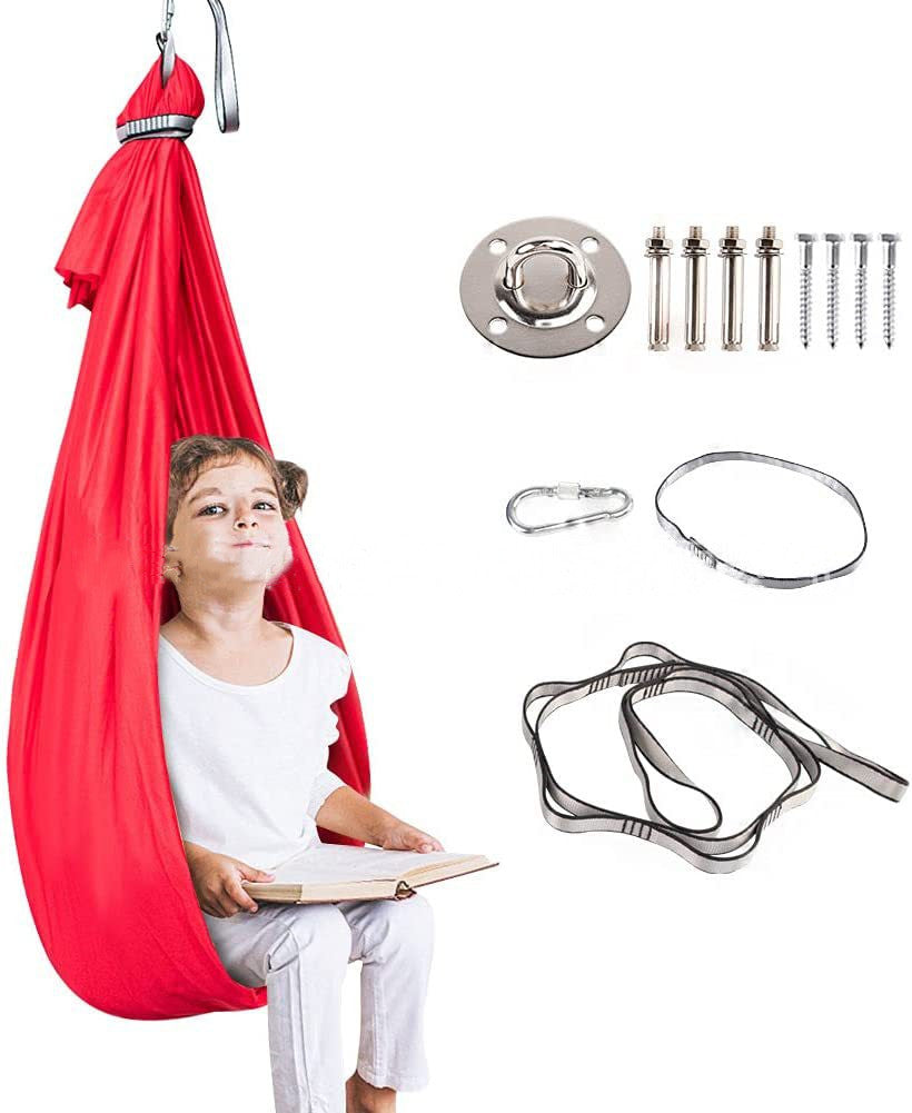 HKM-133203 Child-Friendly Elastic Hammock for Indoor and Outdoor Use