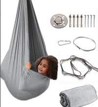 HKM-133203 Child-Friendly Elastic Hammock for Indoor and Outdoor Use