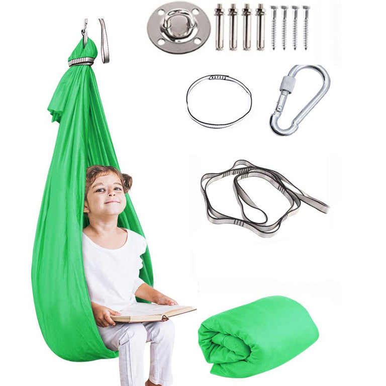 HKM-133203 Child-Friendly Elastic Hammock for Indoor and Outdoor Use
