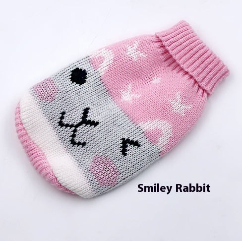 HKM-454163 Cozy Wool Jacket for Cats and Dogs - Casual Winter Wear