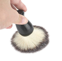 HKM-364755 Men's Non-Shedding Shaving Brush with Rubber Plastic Handle, 10CM Height