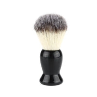 HKM-364755 Men's Non-Shedding Shaving Brush with Rubber Plastic Handle, 10CM Height