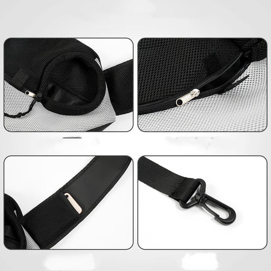 HKM-658131 Pet Carrier Shoulder Bag for Cats and Dogs - Comfortable and Convenient Transport Solution