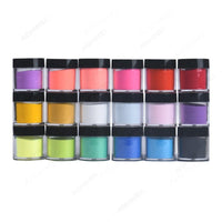 HKM-315603 Crystal Nail Sequins Set - 12, 18, or 24 Color Options, 230g Pack