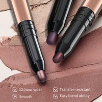 HKM-570579 PHOFAY Waterproof Eyeshadow Stick with Built-in Smudger for Easy Application