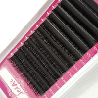 HKM-010387 Handmade Soft Silk Fiber False Eyelashes - Natural Length 8-12MM with Multiple Curl Options