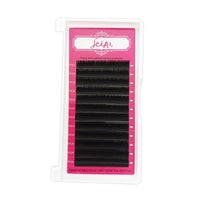 HKM-010387 Handmade Soft Silk Fiber False Eyelashes - Natural Length 8-12MM with Multiple Curl Options