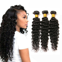 HKM-731475 Medium Long Real Hair Wig with Beautiful Curls